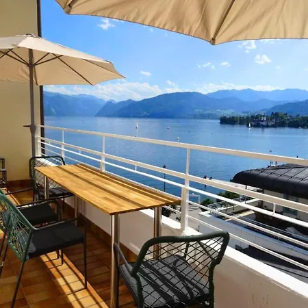 アパート Salzkammergut Homes Gmunden - Lake View Apartment, Blick Auf Den Traunsee Und Auf Das Schloss Orth - Ideal Fuer Paare Und Geniesser *